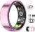 Smart Ring for Women & Men, Health Tracker Ring with Heart Rate, Blood Oxygen,Blood Pressure, IP68 Waterproof Fitness Ring, Sleep Tracker for iPhone and Android, No APP Fee (Lavender Pink, 9#)