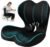 Seat Cushion for Office Chair and Car, Lumbar Support Pillow for Office Chair, Memory Foam Ergonomic Seat Cushion for Long Sitting, Back & Tailbone Pain, Sciatica – Black
