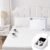 Sealy Heated Mattress Pad Queen Size 60×80 Inch with Dual Control 10 Heated Settings | Zone Heating Electric Mattress Pad | Auto Shut Off 1-9 Hours| Fit Up to 17″ Deep Pocket | Machine Washable