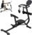 Total Body Stretching Machine for Flexibility – Heavy Duty Steel Back and Hamstring Stretcher with Integrated Exercise Guide, Safety Straps, and Adjustable Pedals – 350 Capacity for Home & Gym