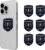 EMF Neutralizer Stickers, EMF Blockers for Phones, Tablets, Laptops & WiFi Devices, FCC-Recognized & NVLAP-Accredited Lab Tested Up to 99% Radiation Reduction, Shielded Protection, Pack of 6