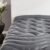SLEEP ZONE Cooling Queen Mattress Topper, Premium Zoned Cool Mattress Pad Cover, Padded Mattress Protector Breathable Washable, Deep Pocket 8-21″ (Grey, Queen)