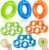Hand Grip Strengthener, Finger Exerciser, Grip Strength Trainer (6 PCS),New Material,Forearm Grip Workout, Finger Stretcher, Relieve Wrist Pain, Carpal Tunnel