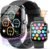 Smart Watch for Men Women (Answer/Make Call), 2026 New 1.91″ HD SmartWatch, Fitness Watch with 120+ Sport Modes, IP68 Waterproof, Pedometer, Heart Rate/Sleep Monitor, Activity Tracker for Android iOS
