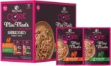 Wellness CORE Small Breed Mini Meals Shredded Variety Pack Adult Wet Dog Food, Grain Free, Natural, 3 oz, Pack of 12