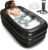 Nevife Inflatable Ice Bath Tub for Adults- Blow Up Bathtub with Cover&Comfort Floor,Foldable Tub for Shower, Spa, Ice Baths, Camping-Includes Hand Pump, XL (63×35.4×19.7 inches)