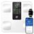 GE Smart Body Weight Scale, with 8-in-1 Display for BMI Body Fat Muscle Mass, Digital Bathroom Bluetooth Scale, 14 Composition Analyzer for Health Monitoring, 11.8″, Accurate 400lb Weighing, White