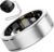 Smart Ring for Women – Fitness Tracker Ring with Heart Rate, SpO2, Blood Pressure, Sleep Monitoring, Step & Calorie Counter, No Subscription Fee, iOS & Android Compatible (Silver, 12)