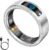 uaue Smart Ring for Women Men, Fitness Tracker Ring with Heart Rate/Women’s Health/Sleep/Steps, Touch Control, Vibration Alert, IP68 Waterproof Health Ring for iPhone/Android, No Subscription,Silver 7