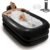Portable Bathtub for Adults – Ice Bath & Hot Tub for Athletes Recovery, Home SPA – Large Inflatable Bathtub 62.2×37.4×17.72in, Includes Pump, Easy Inflate & Drain