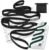 Trideer Stretching Strap with Loops & Leg Lifter, Non-Elastic PT-Style Physical Therapy Strap for Knee Replacement Rehab, Hamstring, Calf & Back Stretcher Mobility, Hip, Shoulder & Yoga