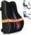 CloudBliss Ergonomic Lumbar Support Pillow – Memory Foam for Lower Back Pain Relief, Adjustable Straps & Mesh Cover for Office, Gaming, Car Seat & Home Essentials (Black)