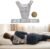 Sleep Position Trainer for Sleeping On Your Side | Side Sleep Trainer | Snore Stopper |Adjustable、 Lightweight, Comfortable, Effective in Reducing Supine Sleep Time (Gray)