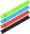 Oudain 4 Pcs 14. 2 x 0. 8 Inch Replacement Heart Rate Monitor Band, Soft Heart Rate Armband Strap, Theory Fitness Adjustable (Black, Orange, Green, Blue)