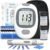 Glucose Monitor Kit, Diabetes Testing Kit, Blood Glucose Meter, 100 Glucometer Strips, 100 Lancets, Test Strips Blood Sugar Meter Glucometer