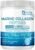 NATURE TARGET Marine Collagen Peptides Powder – Type I & III Collagen with Probiotics, Vitamin C & Hyaluronic Acid for Skin, Hair, Nails, Wild-Caught Fish & Grass-Fed Bovine, 35 Servings
