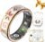 Enamel Craft Smart Health Rings for Women Men, Sleep Tracker with Heart Rate, Blood Oxygen, Fitness Ring for Activity Monitoring, No Subscription, Compatible with iOS & Android (Enamel Color, #8)