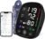 Bluetooth Automatic Blood Pressure Monitor for Home Use – with Adjustable Upper Arm Large Cuff (8.7″-17.3″), App Tracking, LED Display 2 Users 240 Sets Memory, Hypertension Detector