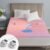 Serta Waterproof Heated Mattress Pad – Electric Bed Warmer With 10 Heat Settings Controller, Auto Shut Off Timer, Deep All Around Elastic Pocket, ETL Certified, Machine Washable,White California King