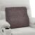 Back Support Pillow for Recliner Dual Layer Lumbar Support Pillow with Gel Memory Foam Ergonomic Orthopedic Couch Lumbar Cushions for Elderly Lower Back Pain Relief Washable Cover Brown
