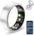 Smart Ring Health Tracker, Sleep&Exercise Monitor Heart Rate,Blood Oxygen,Fitness Trackers for Man&Women -Long Lasting Batteries,Waterproof Sleep Tracking Wearable (Silver, 10)