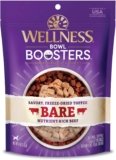 Wellness Bowl Boosters Bare Freeze Dried Dog Beef Food Topper for Small, Medium, and Large Breeds, Grain Free, Natural, 4 oz Bag