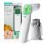 Ear Thermometer for Kids and Adults – Baby Thermometer FSA-HSA Eligible, Digital Infrared Thermometers 1S Reading, Accurate Forehead Termometro with Fever Alarm, 40 Memories (Green 1 Pack)