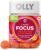 OLLY Laser Focus Gummy, Ginseng, Alpha GPC, B Vitamins, Berry Tangerine Flavor – 36 Count