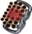 24 Head Massage Gun Set, Deep Tissue Percussion Massager 9 Modes 99 Intensities, Massage Gun for Legs, Shoulders, Back, Body Muscle Pain Relief, Massage Gun Deep Tissue