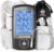 AUVON Rechargeable TENS Unit Muscle Stimulator, 24 Modes 4th Gen TENS Machine with 8pcs 2″x2″ Premium Electrode Pads for Pain Relief
