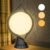 Voraiya Light Therapy Lamp 10000 Lux, UV-Free Therapy Light with 5 Brightness, 3 Color Temperature, 4 Timer, Memory Function, Full Spectrum, Bright Seasonal Sun Light Lamp for Bedroom, Office