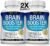 Toplux Brain Supplement Nootropic – Brain Pills Vitamin with DMAE, Bacopa Monnieri, L-Gutamine, for Men Women, 60 Capsules, Nutrition