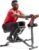 Sunny Health & Fitness Full Body Stretch Machine for Home Gym, Back Stretcher & Flexibility Trainer with Pivoting Seat, Foam Rollers, Safety Straps, Handlebar & SunnyFit App