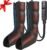 FIT KING Leg Massager with Heat and Compression Therapy – Leg Massage for Circulation, Swollen Leg, RLS Pain, Fatigue Relief – Foot Calf Massager Boots – Mother Day Gift for Mom