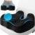 CushyOasis Seat Cushion, Gel Chair Cushions, Office Chair Cushions, Anti-Slip Bottom & Removable Cover Tailbone Pain Relief Cushion, Memory Foam Seat Cushion for Office, Wheelchair, Car (Black)