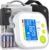 Greater Goods Upper Arm Blood Pressure Monitor for Home Use – Automatic One-Touch BP Machine, Wide-Range Cuff (8.7”–16.5”), Large Backlit Display, 2-User Memory, Complete Kit