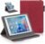 SafeSleeve EMF Protection Anti Radiation iPad Case – Universal Tablet Cover with RFID Blocking – Fits 9–10″ Devices: iPad Air, Pro, Galaxy Tab 9.7, Nexus 10, Nook HD+ (Red)