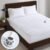 Serta Heated Mattress Pad Twin XL – Deep Pocket, 10 Heat Settings, Auto Shut Off, ETL Certified, Machine Washable, White