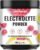 NatureBell Electrolytes Powder – 500 g – Hydration Support with Essential Minerals – Energy & Muscle Health Support* – Sugar-Free & Keto-Friendly – Easily Mixable Powder – Lemon & Raspberry Flavor