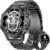 SUNKTA Military Smart Watch for Men(Answer/Dial Calls),100 Sports Modes, 5ATM Waterproof Fitness Watch with Heart Rate/SpO2/Blood Pressure for Android and iOS,1.39”HD DIY Screen Smartwatch Black