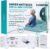 Lunderg Under Mattress Bed Alarm for Elderly Adults – Wireless Sensor Pad with Early Alert & Pager – Bed Alarms and Fall Prevention for Elderly and Dementia Patients – Reduces False Alarms