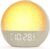 APUZOM Sunrise Alarm Clock, Dimmable Night Light, Natural Sunlight Lamp Gentle Wake Up Light Digital Clock for Bedrooms, Kids, Heavy Sleepers Adults, Baby (Putty)