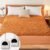 Electric Heated Mattress Pad King Size Heating Mattress Pad Dual Control 78x80IN Sherpa Warm Winter Deep Pocket 6 Heat Settings 1-9-Hour Timer Auto-Off Machine Washable Mocha Mousse New Launch