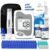 CareLiving BGM101 Blood Glucose Monitor Kit, 100 Test Strips, 100 Lancets, 1 Blood Glucose Meter, 1 Lancing Device, Diabetes Testing Kit, Portable Blood Sugar Test Kit, Glucometer Kit for Home