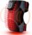 LTW Knee Massager with Heat and Red Light, Cordless Heated Knee Brace with 3 Heat/3 Vibration/5 Light Levels, 72 Red Lights with 660nm & 850nm, 5000mAh Massager for Knee Elbow Shoulder