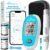 Easy@Home Wireless Glucose Monitor Kit – Blood Sugar Testing Kit with Free App GlucoseEase Includes 100 Glucometer Strips and 100 Blood Lancets, Large Display Diabetes Testing Kit