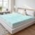 Sweetcrispy Mattress Topper Full, 3 Inch Thick Memory Foam Gel Infused Cooling Toppers Pad for Full Size Bed, Sleeper Sofa, RV, Camper, CertiPUR US Certified, Ventilated and Breathable, Blue
