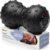 LifePro 4-Speed Vibrating Massage Ball – Peanut Massager Combines a Lacrosse Ball with Vibrating Foam Roller | Vibration Roller for Recovery, Mobility & Deep Tissue Trigger Point Therapy (Black)