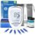 Glucose Monitor Kit, High Accuracy Blood Sugar Testing Kit with 100 Glucometer Strips & 100 Lancets, Larger-Screen Glucose Monitor with Lancing Devices, No Coding, Portable for Home or Travel