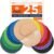 Fixic Freestyle Adhesive Patch 25 PCS – Good for Libre 1, 2, 3 & Plus – Enlite – Guardian – NO Glue in The Center of The Patch – Pre-Cut Back Paper – Long Fixation for Your Sensor! (Multi-Color)